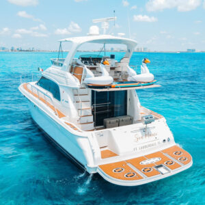 #37 SEA RAY WITH FLYBRIDGE 52 FT